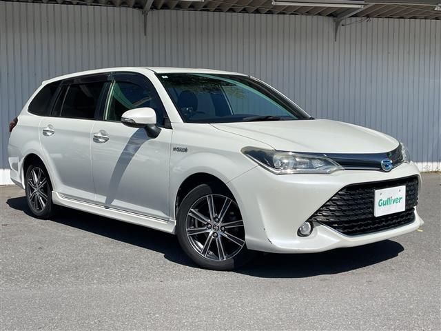 2016 Toyota Corolla Fielder Hybrid G Sedan for sale, Japanese used car export - photo 1 of 16 | GULJI TRADERS