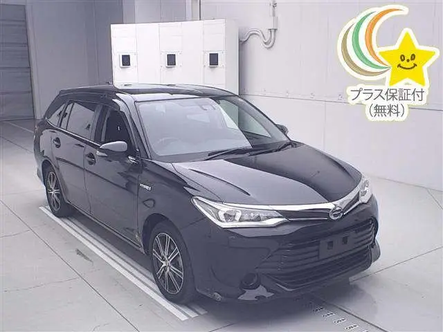 2016 Toyota Corolla Fielder Hybrid G Black Van for sale, Japanese used car export - photo 1 of 12 | GULJI TRADERS