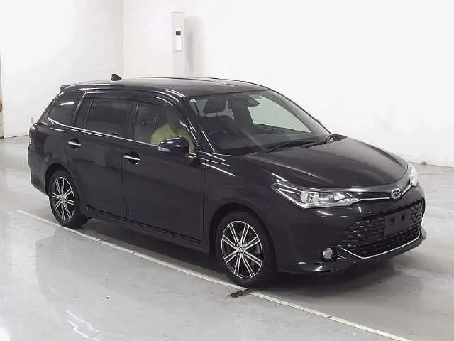 2016 Toyota Corolla Fielder 1.5G WxB Black Van for sale, Japanese used car export - photo 1 of 9 | GULJI TRADERS