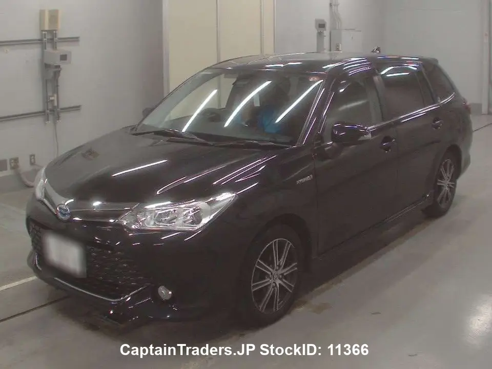 2016 Toyota Corolla Fielder - photo 1 2016 Toyota Corolla Fielder Black Sedan for sale, Japanese used car export | GULJI TRADERS