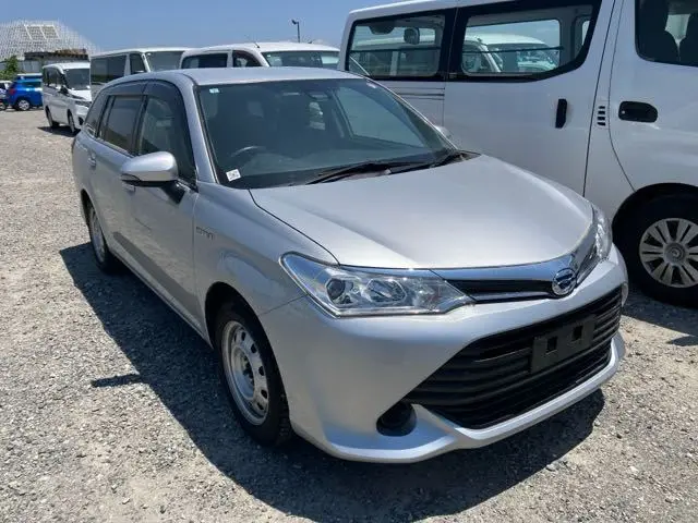 2017 Toyota Corolla Fielder G - photo 1 2017 Toyota Corolla Fielder G Silver Van for sale, Japanese used car export - photo 1 of 8 | GULJI TRADERS