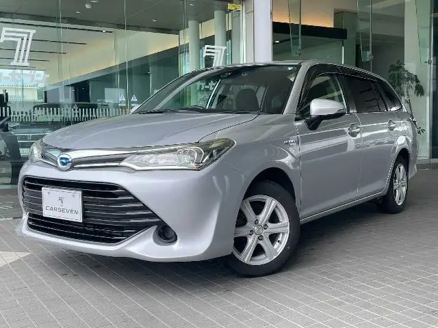 2017 Toyota Corolla Fielder G Panasonic navigation system (CN-RX03WD), front dashcam, rear camera, etc. Silver Van for sale, Japanese used car export - photo 1 of 50 | GULJI TRADERS