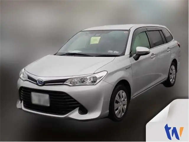 2017 Toyota Corolla Fielder Hybrid G - photo 1 2017 Toyota Corolla Fielder Hybrid G Silver Van for sale, Japanese used car export - photo 1 of 9 | GULJI TRADERS