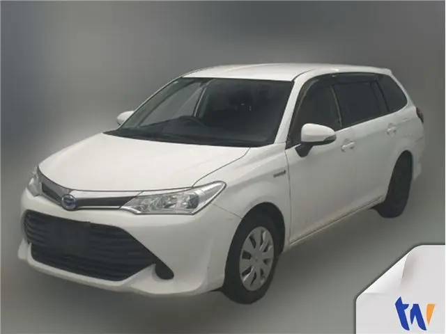 2017 Toyota Corolla Fielder White Van for sale, Japanese used car export - photo 1 of 6 | GULJI TRADERS
