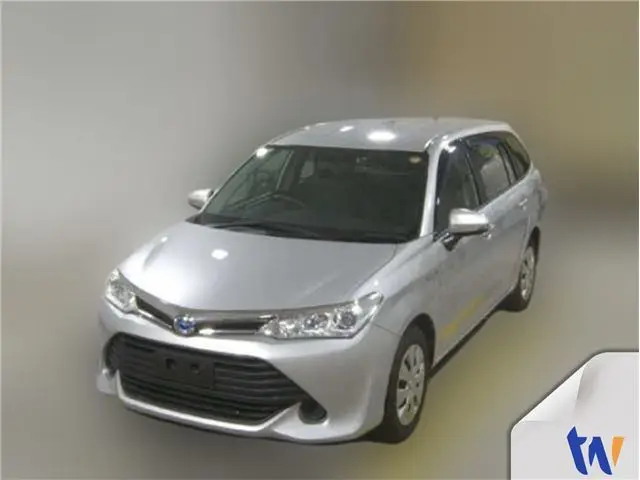 2017 Toyota Corolla Fielder hybrid Silver Van for sale, Japanese used car export - photo 1 of 6 | GULJI TRADERS