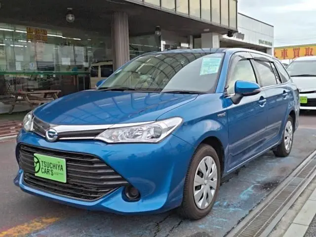2017 Toyota Corolla Fielder Hybrid G - photo 1 2017 Toyota Corolla Fielder Hybrid G Blue Van for sale, Japanese used car export - photo 1 of 20 | GULJI TRADERS