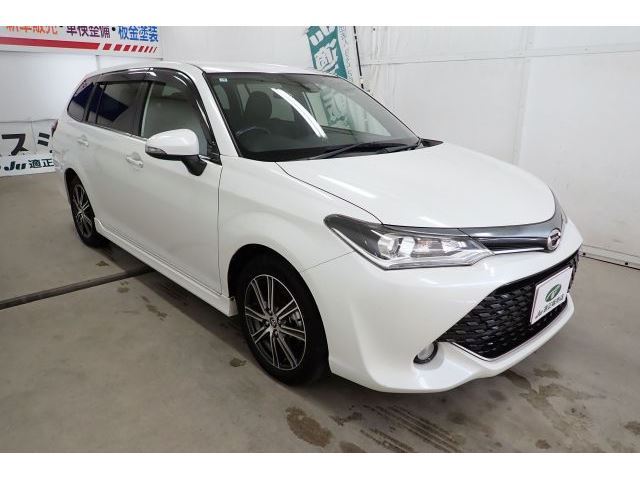 2017 Toyota Corolla Fielder G Sedan for sale, Japanese used car export - photo 1 of 28 | GULJI TRADERS