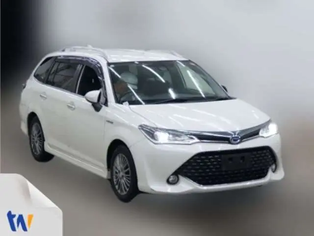 2017 Toyota Corolla Fielder HV G WxB Pearl Van for sale, Japanese used car export - photo 1 of 5 | GULJI TRADERS