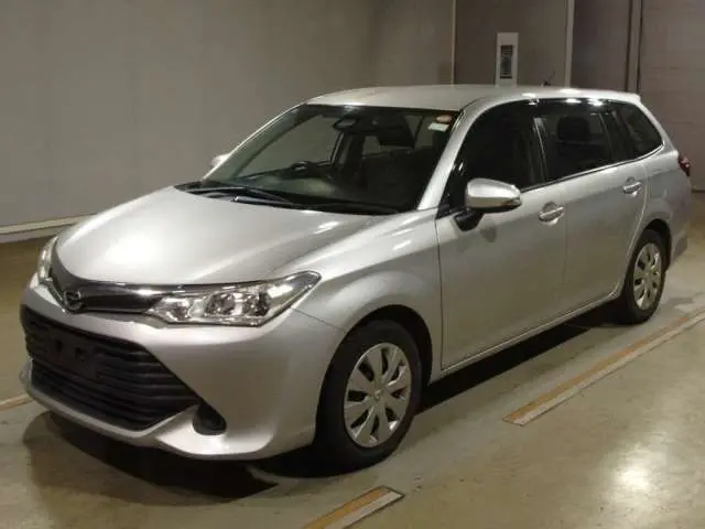 2017 Toyota Corolla Fielder 1.5X Silver Van for sale, Japanese used car export - photo 1 of 11 | GULJI TRADERS