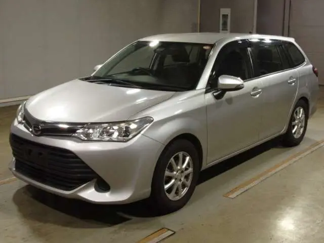 2017 Toyota Corolla Fielder 1.5X Silver Van for sale, Japanese used car export - photo 1 of 4 | GULJI TRADERS