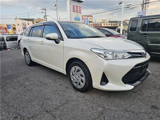 2018 Toyota Corolla Fielder 1.5G ★ Pure Navi TV ★ TSS ★ Push S ★ BETC ★ B Camera - photo 1 2018 Toyota Corolla Fielder 1.5G ★ Pure Navi TV ★ TSS ★ Push S ★ BETC ★ B Camera Pearl Van for sale, Japanese used car export - photo 1 of 10 | GULJI TRADERS