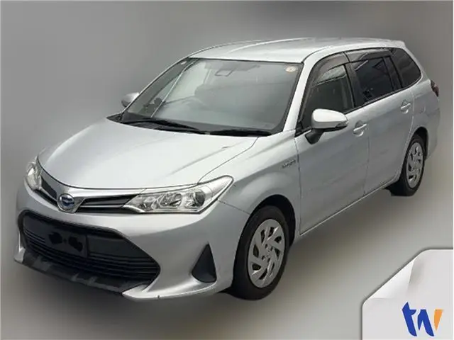 2018 Toyota Corolla Fielder hybrid - photo 1 2018 Toyota Corolla Fielder hybrid Silver Van for sale, Japanese used car export - photo 1 of 9 | GULJI TRADERS
