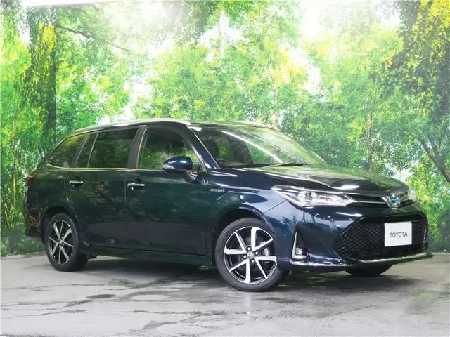 2018 Toyota Corolla Fielder Hybrid G Double By B1 Ona Pre-Close Genuine SD Navigation Full Seg - photo 1 2018 Toyota Corolla Fielder Hybrid G Double By B1 Ona Pre-Close Genuine SD Navigation Full Seg Blue Van for sale, Japanese used car export - photo 1 of 59 | GULJI TRADERS