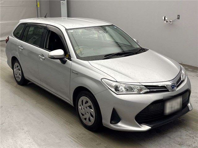 2018 Toyota Corolla Fielder Hybrid Sedan for sale, Japanese used car export - photo 1 of 15 | GULJI TRADERS