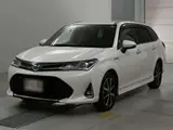 2018 Toyota Corolla Fielder HV WxB White Van for sale, Japanese used car export - photo 1 of 12 | GULJI TRADERS