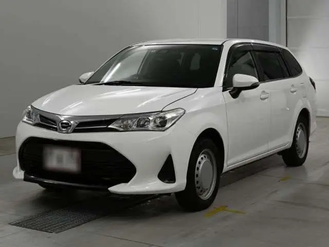 2018 Toyota Corolla Fielder 1.5G 4WD White Van for sale, Japanese used car export - photo 1 of 12 | GULJI TRADERS