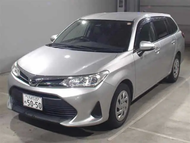 2018 Toyota Corolla Fielder 1.5X Silver Van for sale, Japanese used car export - photo 1 of 9 | GULJI TRADERS