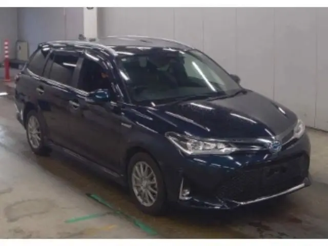 2018 Toyota Corolla Fielder HV G WxB - photo 1 2018 Toyota Corolla Fielder HV G WxB Black Van for sale, Japanese used car export - photo 1 of 5 | GULJI TRADERS