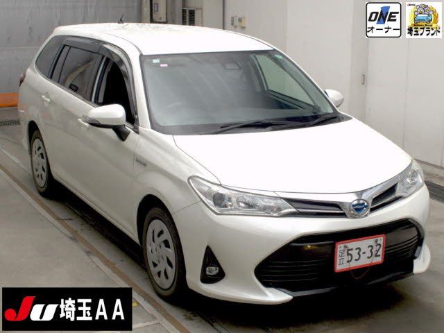 2018 Toyota Corolla Fielder Hybrid G Sedan for sale, Japanese used car export - photo 1 of 10 | GULJI TRADERS