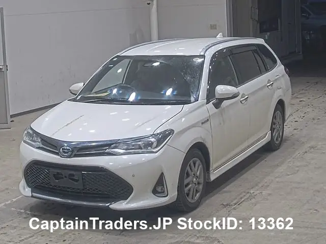2019 Toyota Corolla Fielder Pearl Sedan for sale, Japanese used car export | GULJI TRADERS
