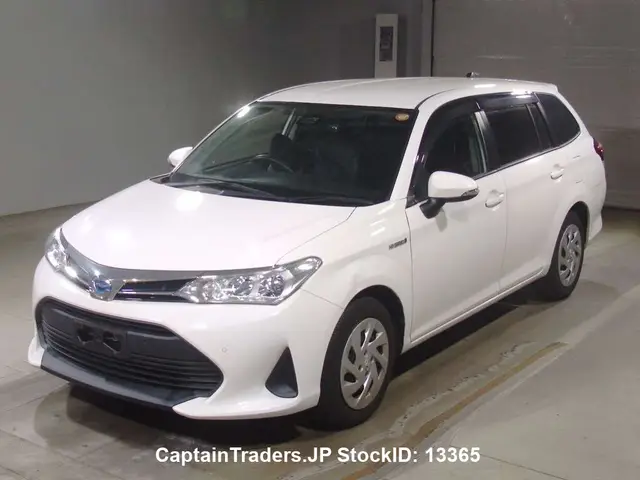 2019 Toyota Corolla Fielder White Sedan for sale, Japanese used car export | GULJI TRADERS