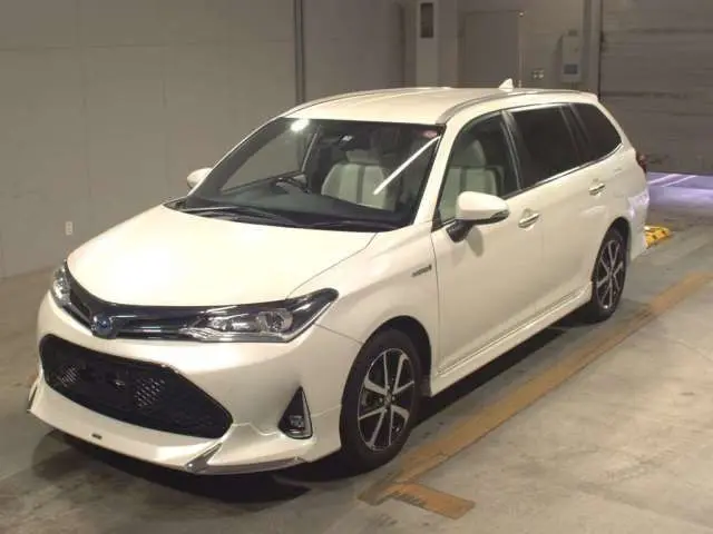 2019 Toyota Corolla Fielder HV G WxB - photo 1 2019 Toyota Corolla Fielder HV G WxB Pearl Van for sale, Japanese used car export - photo 1 of 50 | GULJI TRADERS