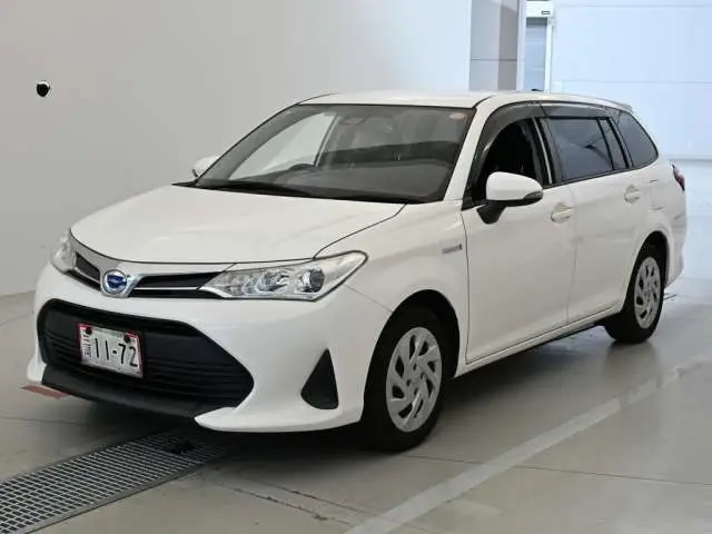 2019 Toyota Corolla Fielder hybrid - photo 1 2019 Toyota Corolla Fielder hybrid White Van for sale, Japanese used car export - photo 1 of 12 | GULJI TRADERS