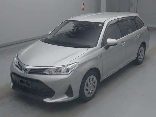 2019 Toyota Corolla Fielder hybrid Silver Van for sale, Japanese used car export - photo 1 of 12 | GULJI TRADERS