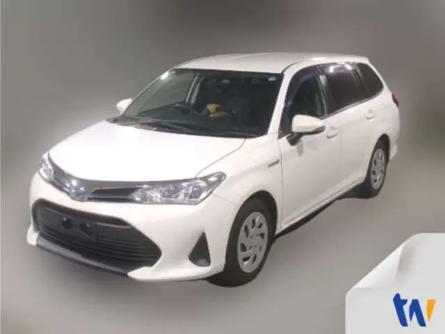 2019 Toyota Corolla Fielder hybrid White Van for sale, Japanese used car export - photo 1 of 7 | GULJI TRADERS