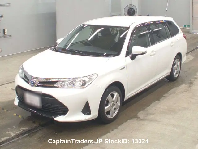 2019 Toyota Corolla Fielder White Sedan for sale, Japanese used car export | GULJI TRADERS
