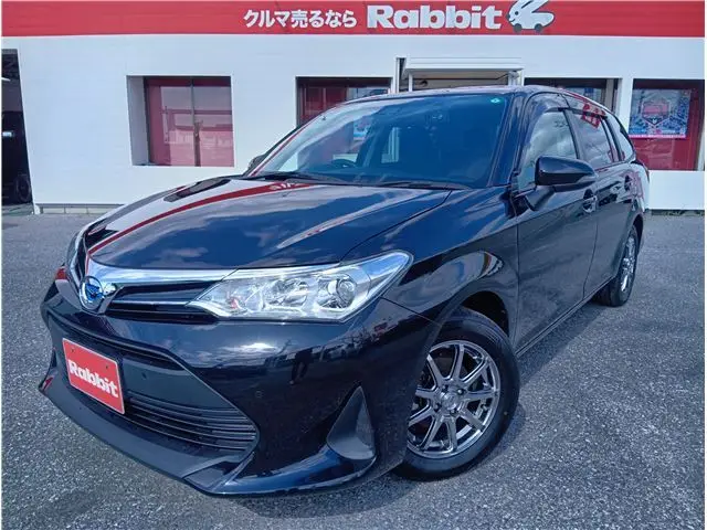 2021 Toyota Corolla Fielder 1.5 Hybrid EX ☆ Safety Sense ☆ Spare Tire Black Van for sale, Japanese used car export - photo 1 of 62 | GULJI TRADERS