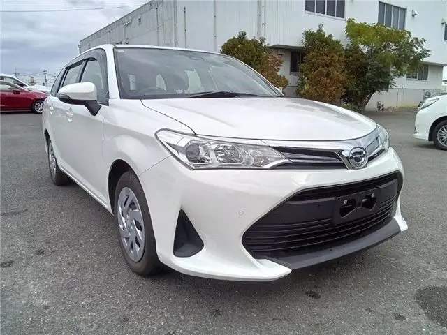 2021 Toyota Corolla Fielder EX White Van for sale, Japanese used car export | GULJI TRADERS