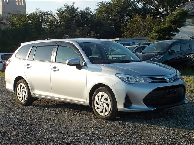 2021 Toyota Corolla Fielder Hybrid EX Push Start Silver Van for sale, Japanese used car export | GULJI TRADERS