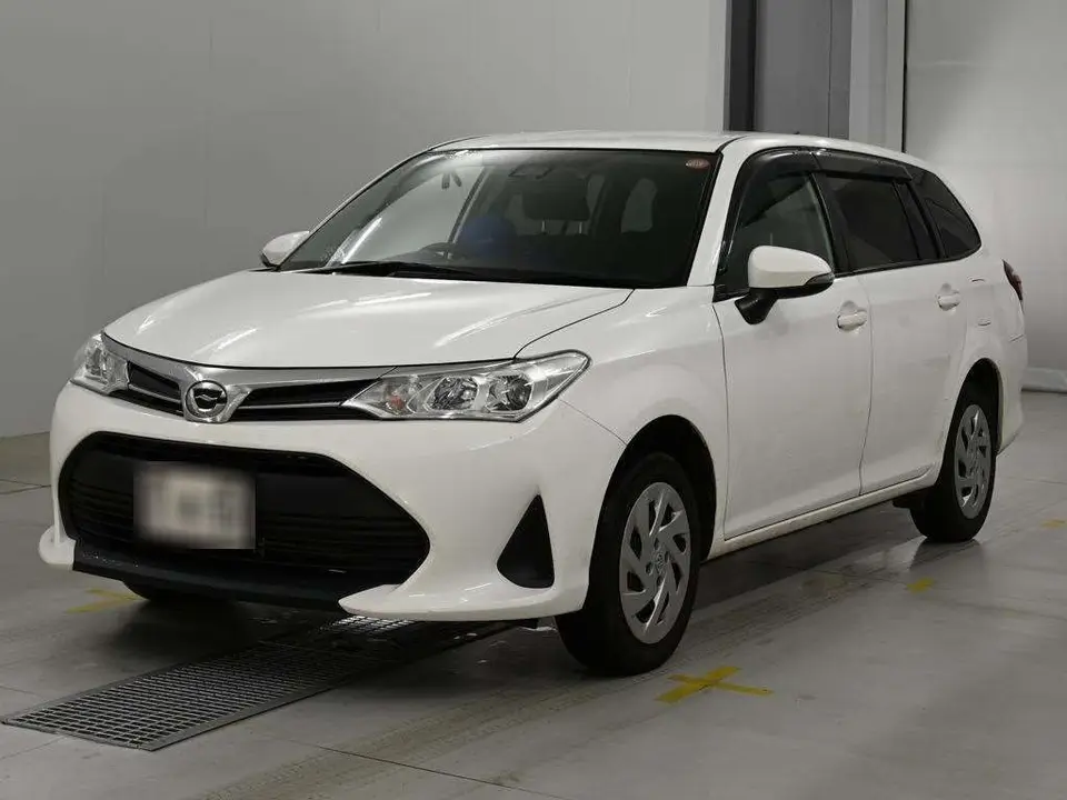2021 Toyota Corolla Fielder EX 4WD White Van for sale, Japanese used car export - photo 1 of 12 | GULJI TRADERS