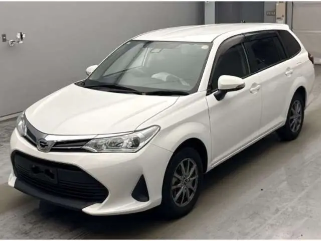 2021 Toyota Corolla Fielder EX White Van for sale, Japanese used car export - photo 1 of 3 | GULJI TRADERS