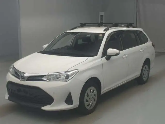 2021 Toyota Corolla Fielder EX 4WD White Van for sale, Japanese used car export - photo 1 of 10 | GULJI TRADERS