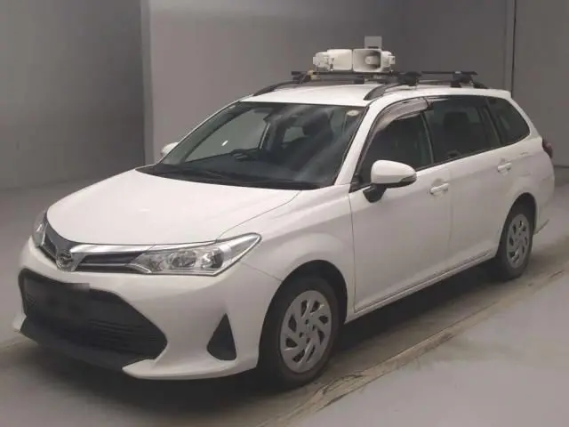 2021 Toyota Corolla Fielder EX White Van for sale, Japanese used car export - photo 1 of 9 | GULJI TRADERS