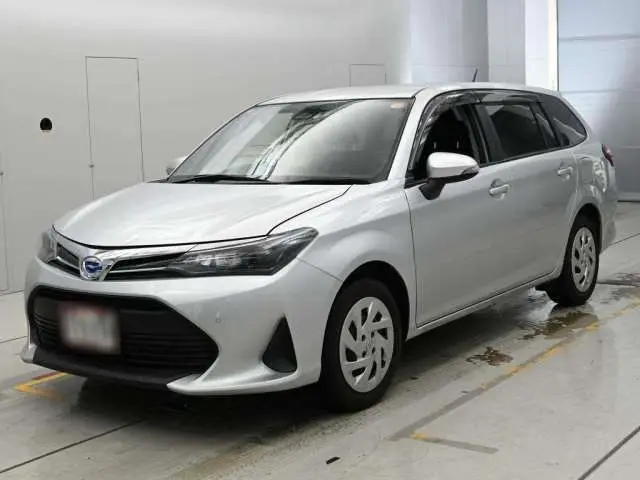 2025 Toyota Corolla Fielder Hybrid EX Silver Van for sale, Japanese used car export | GULJI TRADERS