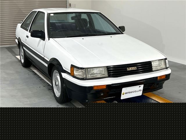 1983 Toyota Corolla Levin GT★Aluminum wheels★Interior and exterior cleaned White Coupe for sale, Japanese used car export | GULJI TRADING