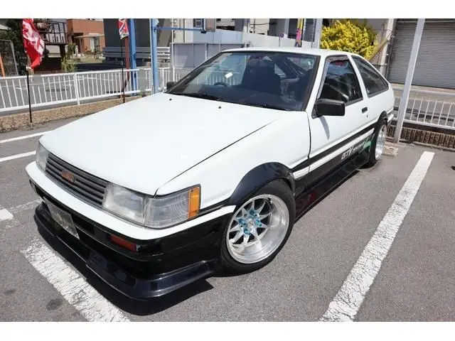 1983 Toyota Corolla Levin GT-V White Coupe for sale, Japanese used car export | GULJI TRADERS