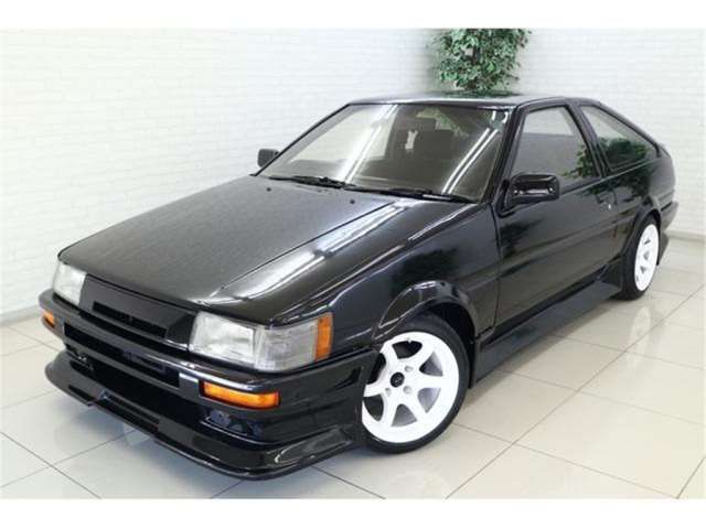 1983 Toyota Corolla Levin GT APEX 5-speed, Rays 15-inch wheels Black Color changed Coupe for sale, Japanese used car export | GULJI TRADING