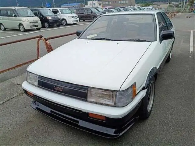 1984 Toyota Corolla Levin GT APEX - photo 1 1984 Toyota Corolla Levin GT APEX White Coupe for sale, Japanese used car export - photo 1 of 8 | GULJI TRADERS