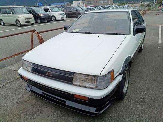 1984 Toyota Corolla Levin GT APEX White Coupe for sale, Japanese used car export | GULJI TRADING