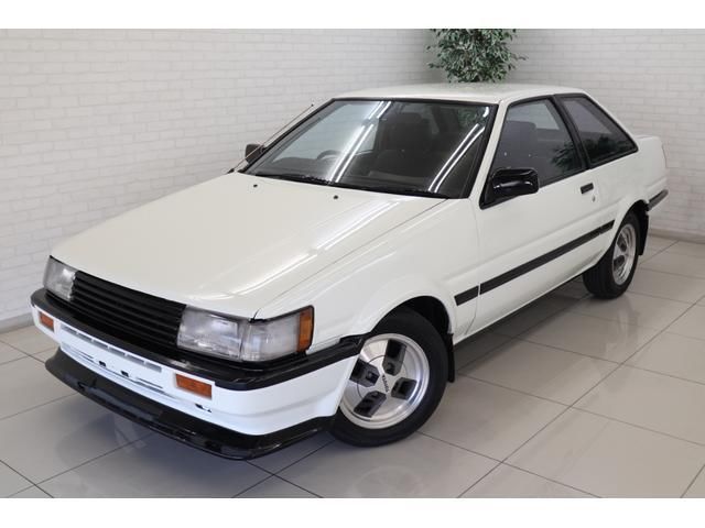 1984 Toyota Corolla Levin GT White Coupe for sale, Japanese used car export | GULJI TRADING