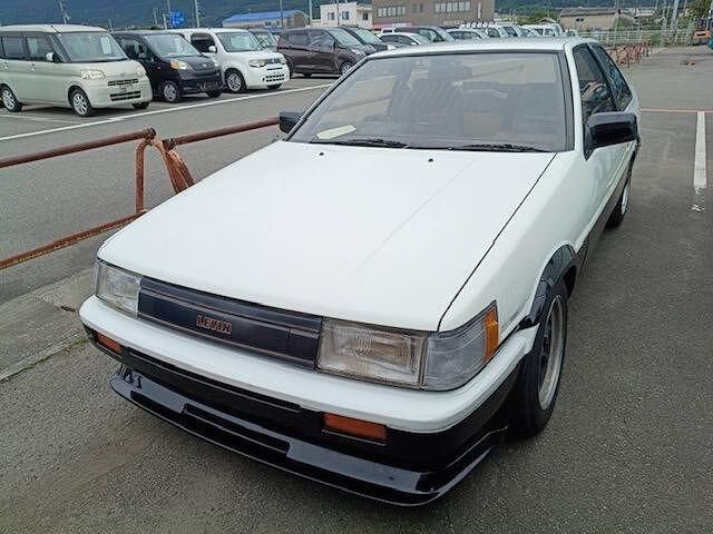 1984 Toyota Corolla Levin GT APEX White Coupe for sale, Japanese used car export | GULJI TRADING