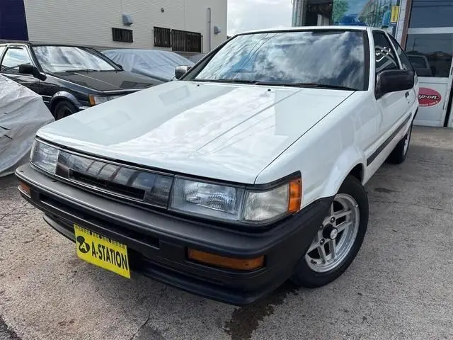 1985 Toyota Corolla Levin GTV White Coupe for sale, Japanese used car export | GULJI TRADERS