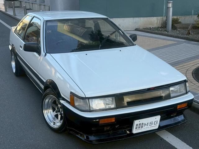 1985 Toyota Corolla Levin GT APEX White Coupe for sale, Japanese used car export | GULJI TRADING