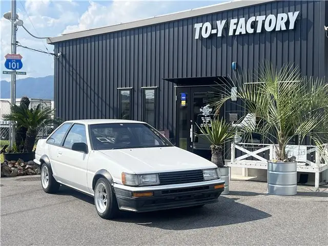 1986 Toyota Corolla Levin 1.6GT White Coupe for sale, Japanese used car export | GULJI TRADERS