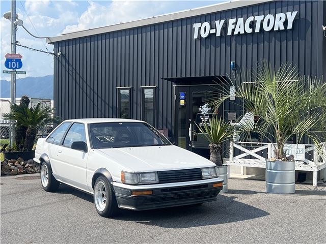 1986 Toyota Corolla Levin 1.6GT White Coupe for sale, Japanese used car export | GULJI TRADING