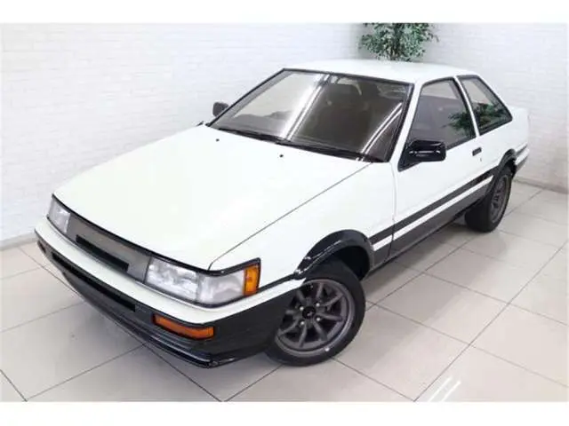 1986 Toyota Corolla Levin GT APEX - photo 1 1986 Toyota Corolla Levin GT APEX White Coupe for sale, Japanese used car export - photo 1 of 46 | GULJI TRADERS
